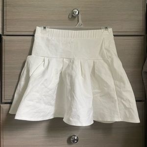 White Tennis Skirt